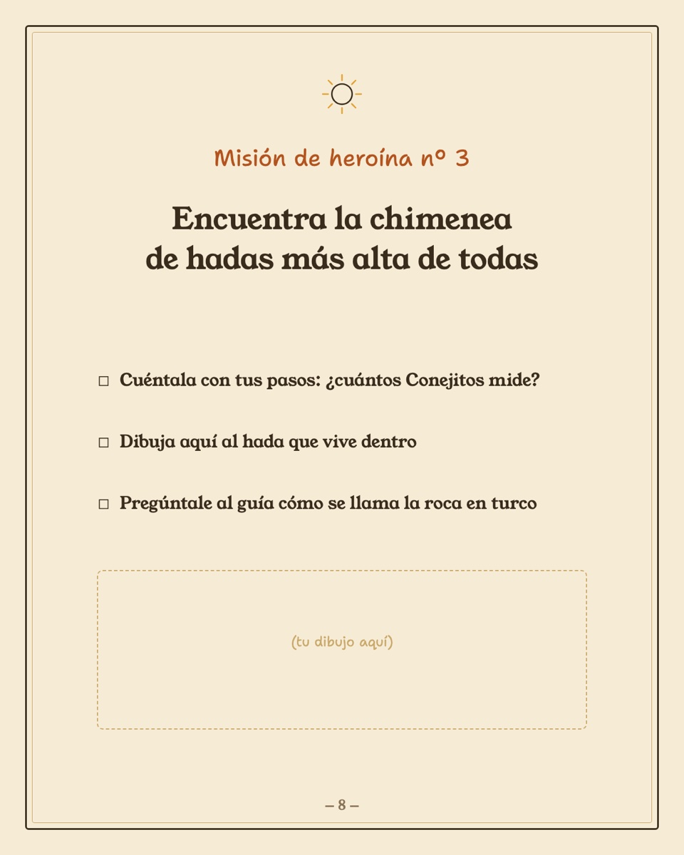 Misión de heroína: encuentra la chimenea de hadas más alta